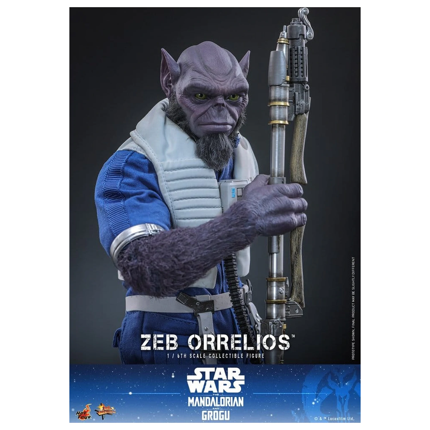 Star Wars Movie Masterpiece figura 1/6 Zeb Orrelios 33 cm fotografija proizvoda