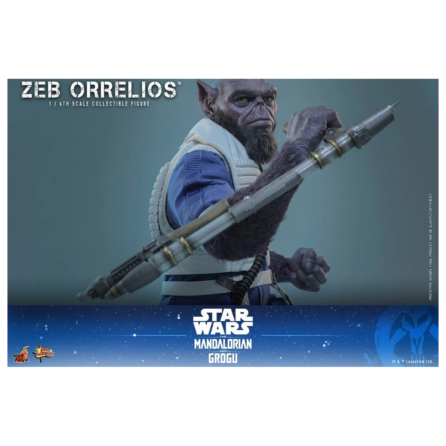 Star Wars Movie Masterpiece figura 1/6 Zeb Orrelios 33 cm fotografija proizvoda