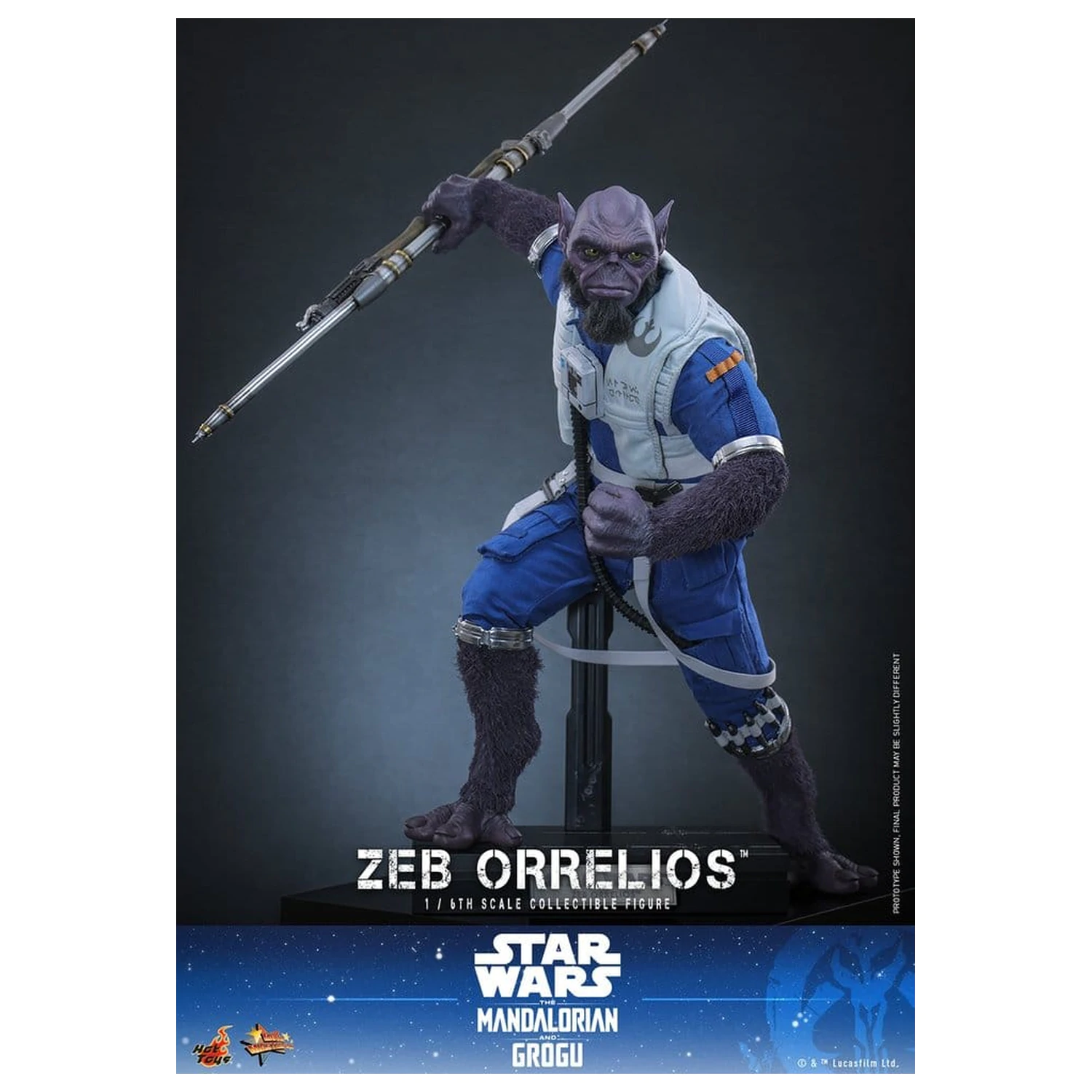 Star Wars Movie Masterpiece figura 1/6 Zeb Orrelios 33 cm fotografija proizvoda
