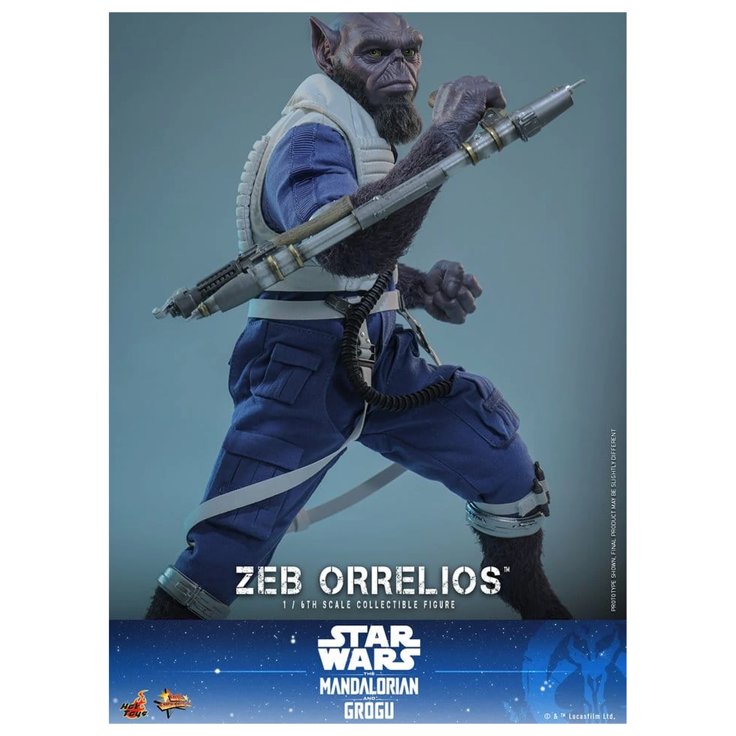 Star Wars Movie Masterpiece figura 1/6 Zeb Orrelios 33 cm fotografija proizvoda