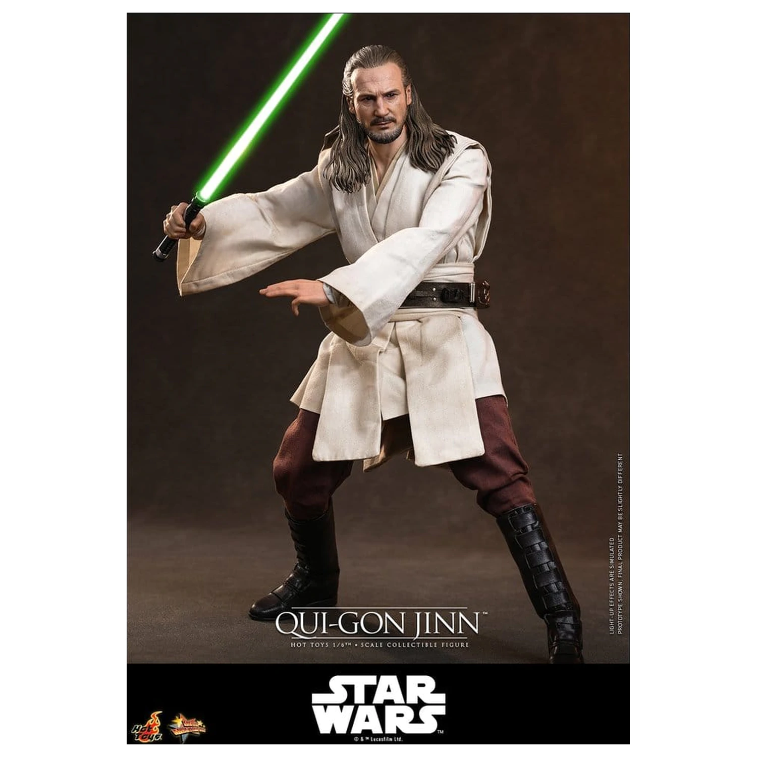 Star Wars Movie Masterpiece akcijska figura 1/6 Qui-Gon Jinn (Collector Edition) 32 cm fotografija proizvoda