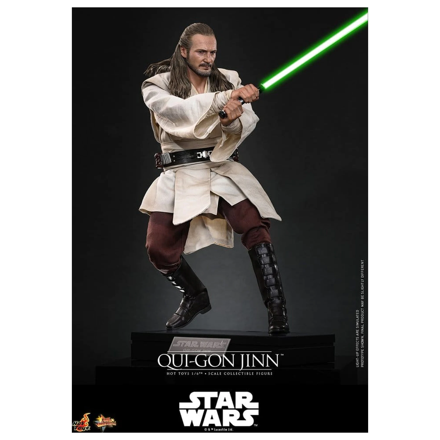 Star Wars Movie Masterpiece akcijska figura 1/6 Qui-Gon Jinn (Collector Edition) 32 cm fotografija proizvoda