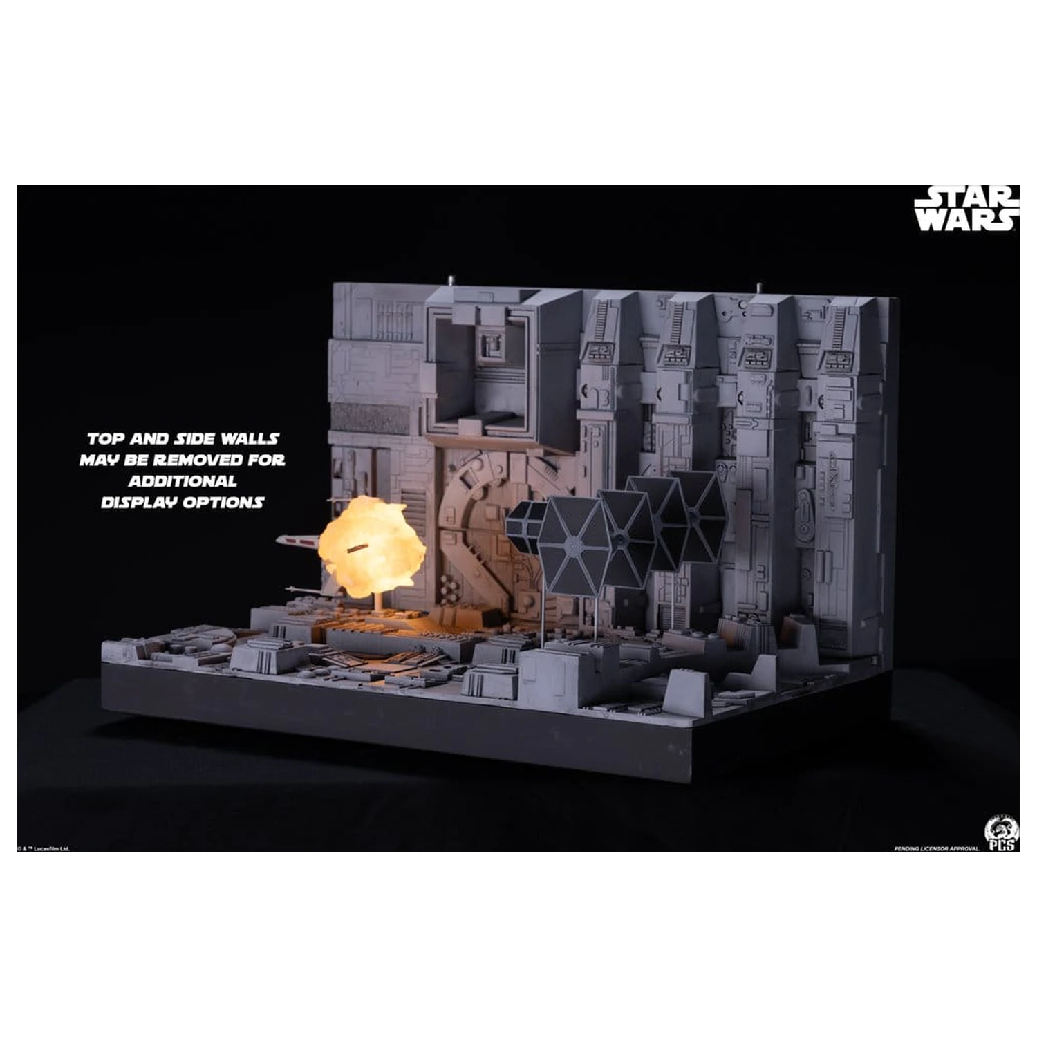 Star Wars Movie Moments Diorama male ljestvice Trench Run 23 cm fotografija proizvoda