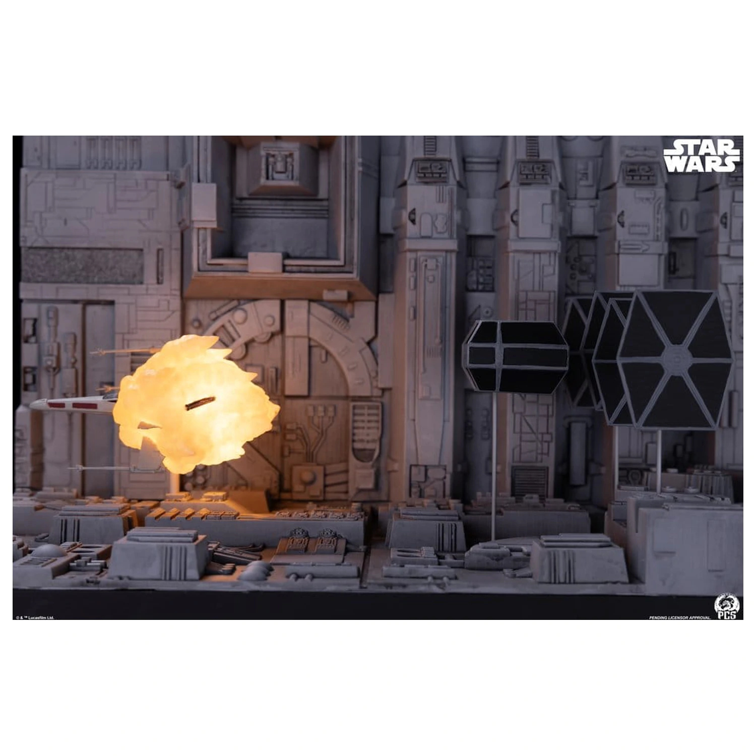 Star Wars Movie Moments Diorama male ljestvice Trench Run 23 cm fotografija proizvoda