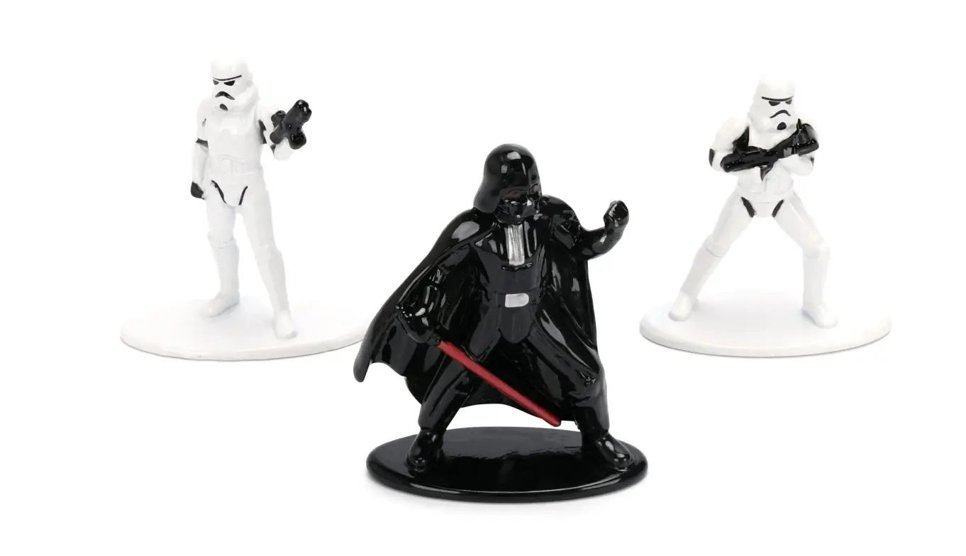 Star Wars Nano Mini figure trostruko pakiranje 4 cm fotografija proizvoda