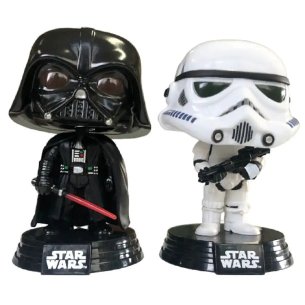 Star Wars POP! Movies Vinilna figura 4-Pack New Classics (FL) 9 cm fotografija proizvoda