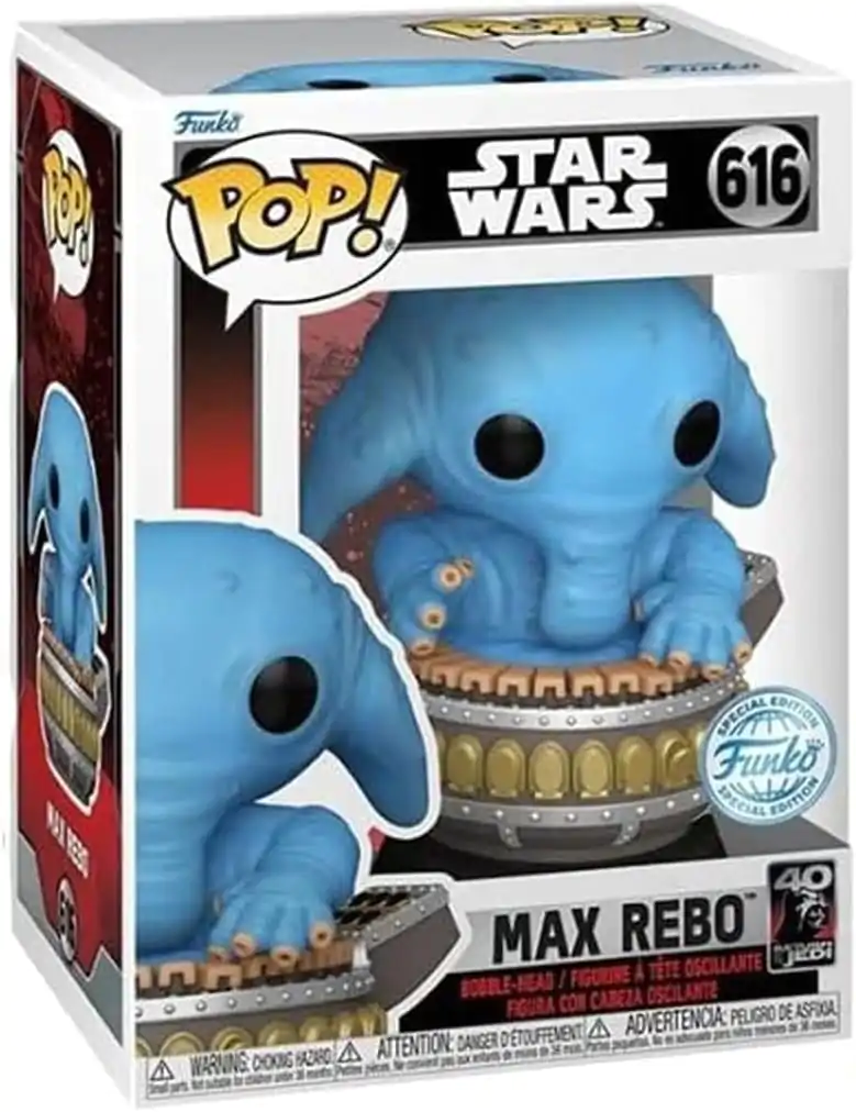 Star Wars: Obi-Wan Funko POP! Vinilna figura Max Rebo Exclusive Edition 9 cm fotografija proizvoda