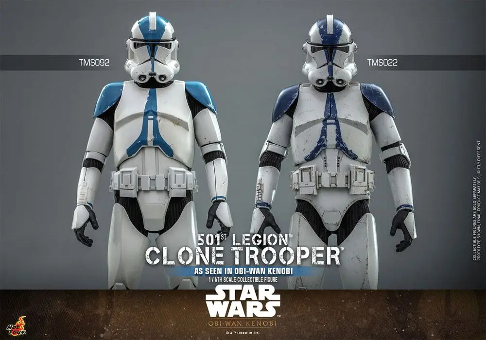 Star Wars: Obi-Wan Kenobi akcijska figura 1/6 501st Legion Clone Trooper 30 cm fotografija proizvoda