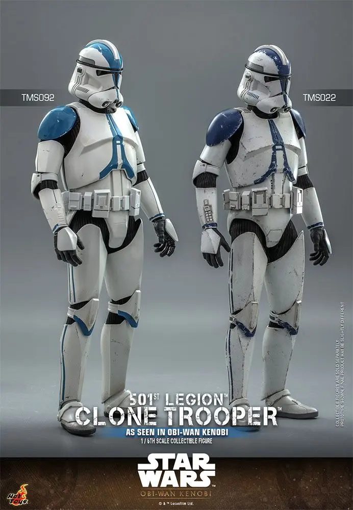 Star Wars: Obi-Wan Kenobi akcijska figura 1/6 501st Legion Clone Trooper 30 cm fotografija proizvoda