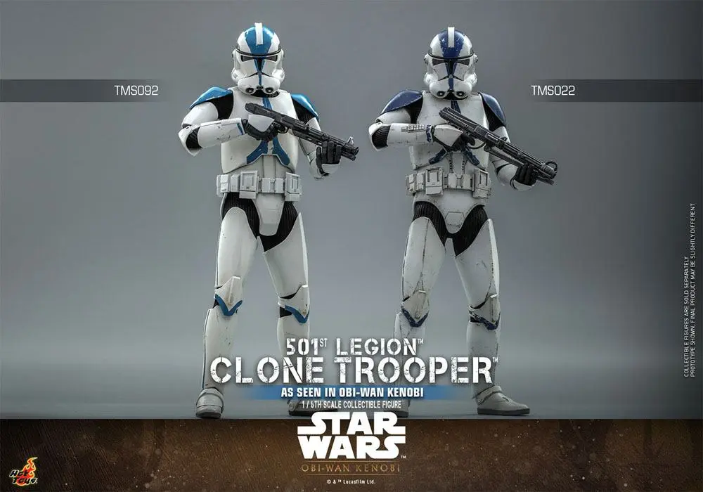 Star Wars: Obi-Wan Kenobi akcijska figura 1/6 501st Legion Clone Trooper 30 cm fotografija proizvoda