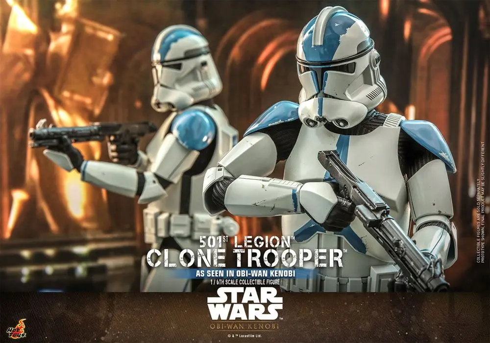 Star Wars: Obi-Wan Kenobi akcijska figura 1/6 501st Legion Clone Trooper 30 cm fotografija proizvoda