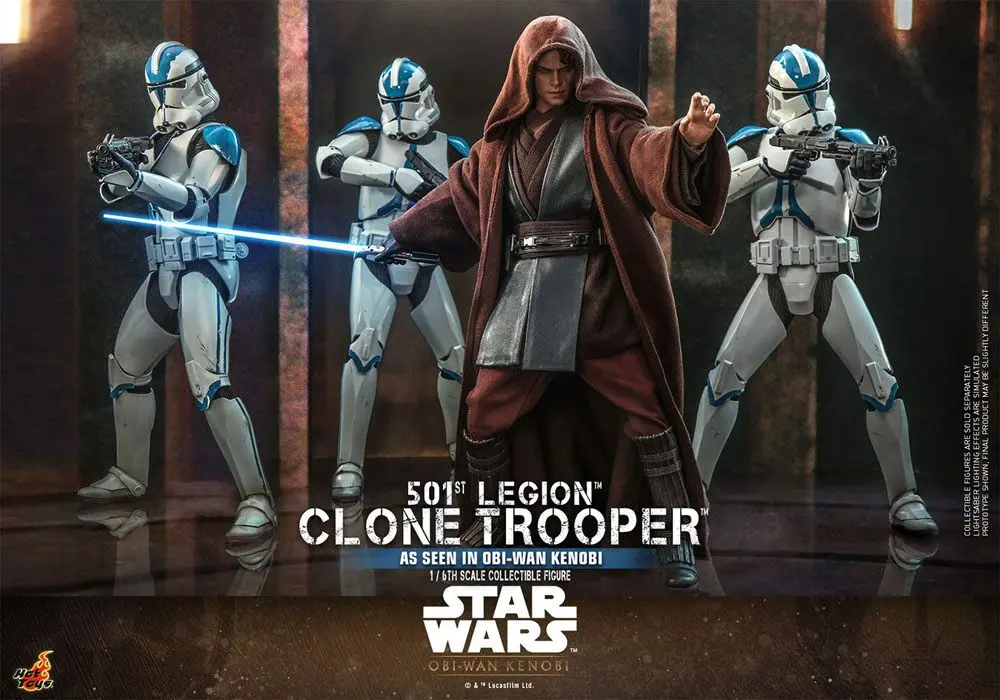 Star Wars: Obi-Wan Kenobi akcijska figura 1/6 501st Legion Clone Trooper 30 cm fotografija proizvoda