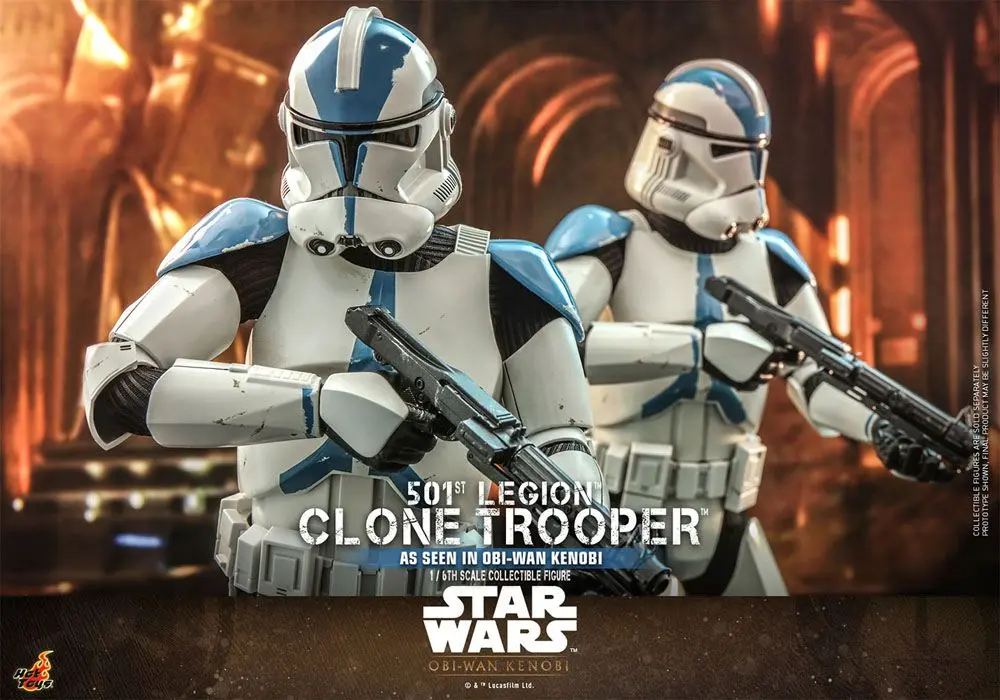 Star Wars: Obi-Wan Kenobi akcijska figura 1/6 501st Legion Clone Trooper 30 cm fotografija proizvoda