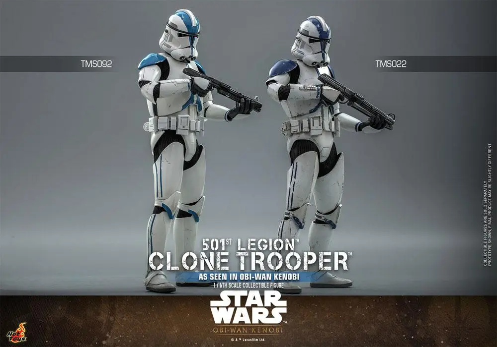 Star Wars: Obi-Wan Kenobi akcijska figura 1/6 501st Legion Clone Trooper 30 cm fotografija proizvoda