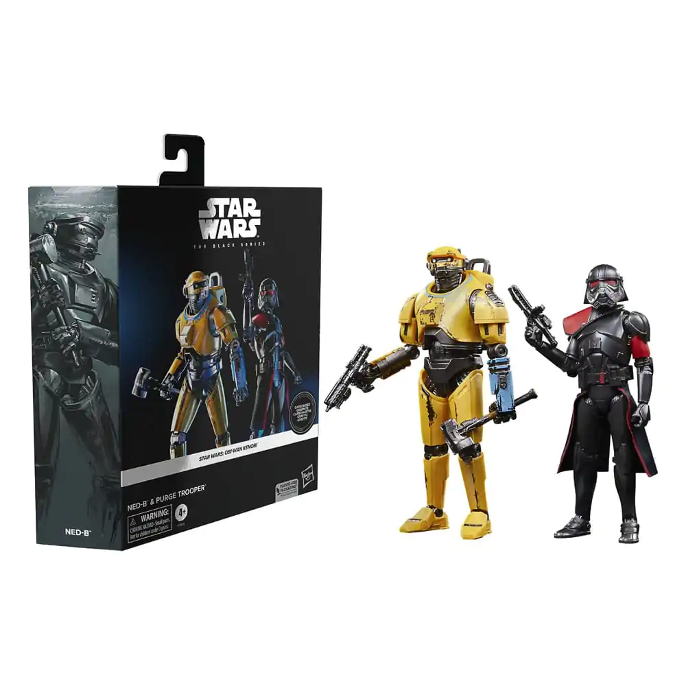 Star Wars: Obi-Wan Kenobi Black Series akcijska figura 2-Pack NED-B & Purge Trooper Exclusive 15 cm fotografija proizvoda