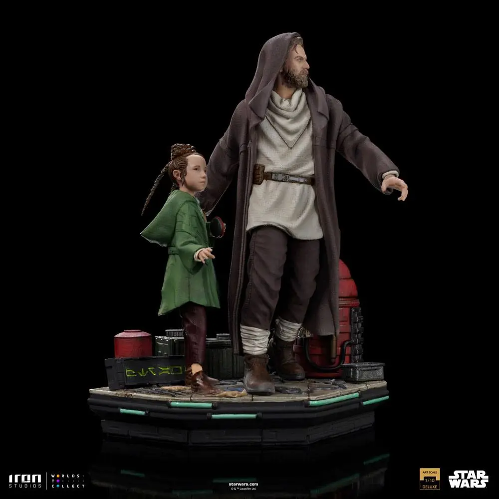 Star Wars: Obi-Wan Kenobi Deluxe Art Scale Kip 1/10 Obi-Wan & Young Leia 20 cm fotografija proizvoda