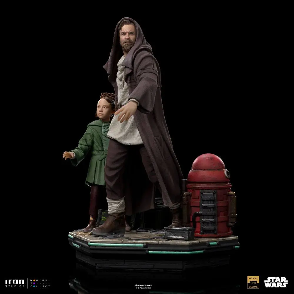 Star Wars: Obi-Wan Kenobi Deluxe Art Scale Kip 1/10 Obi-Wan & Young Leia 20 cm fotografija proizvoda