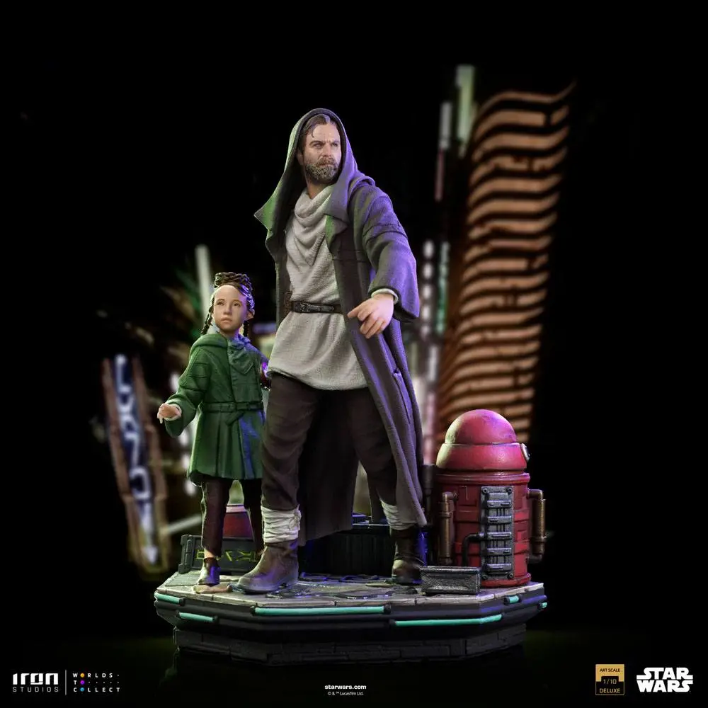 Star Wars: Obi-Wan Kenobi Deluxe Art Scale Kip 1/10 Obi-Wan & Young Leia 20 cm fotografija proizvoda