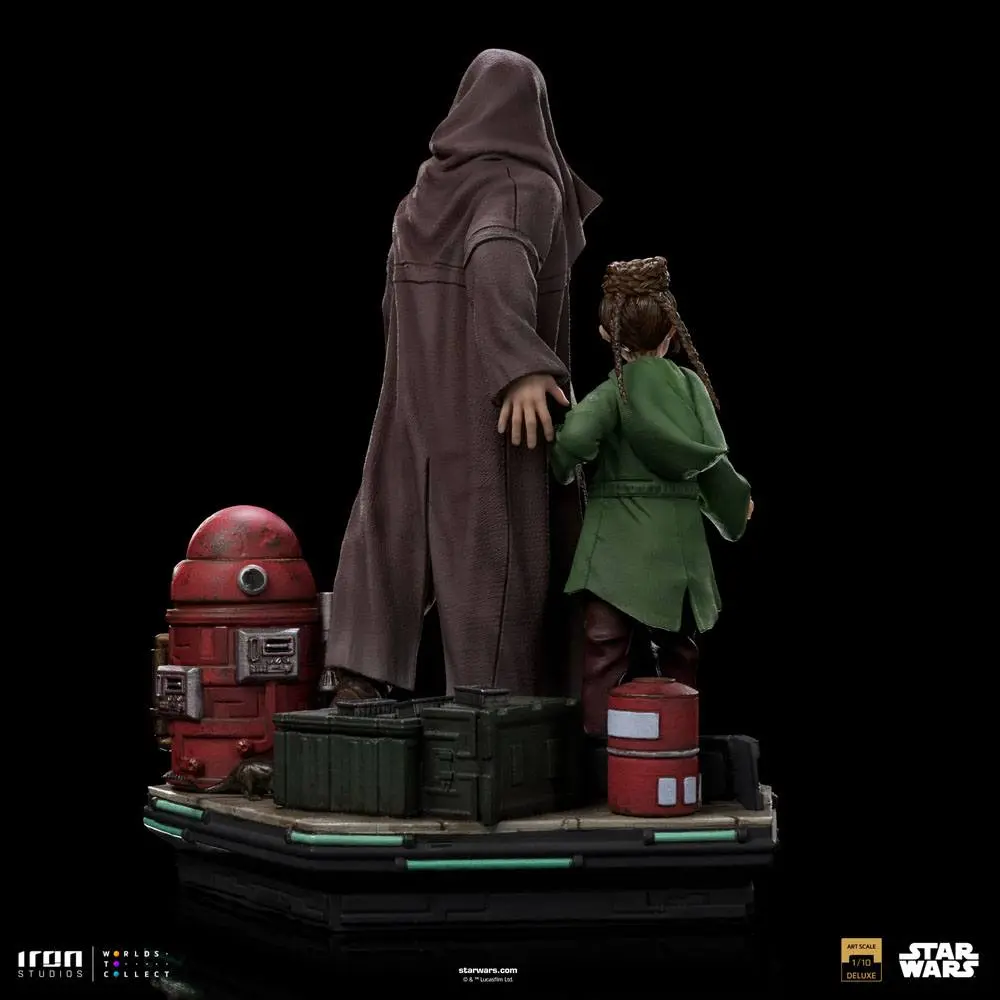 Star Wars: Obi-Wan Kenobi Deluxe Art Scale Kip 1/10 Obi-Wan & Young Leia 20 cm fotografija proizvoda