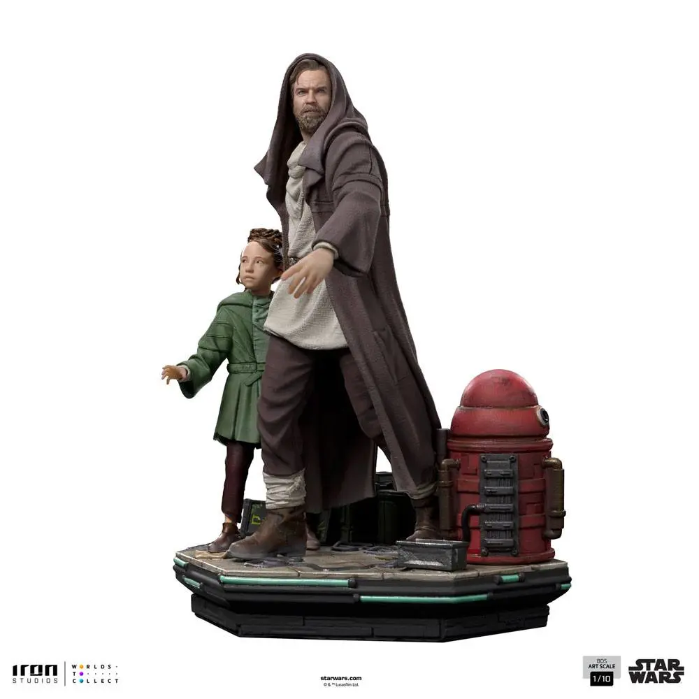 Star Wars: Obi-Wan Kenobi Deluxe Art Scale Kip 1/10 Obi-Wan & Young Leia 20 cm fotografija proizvoda