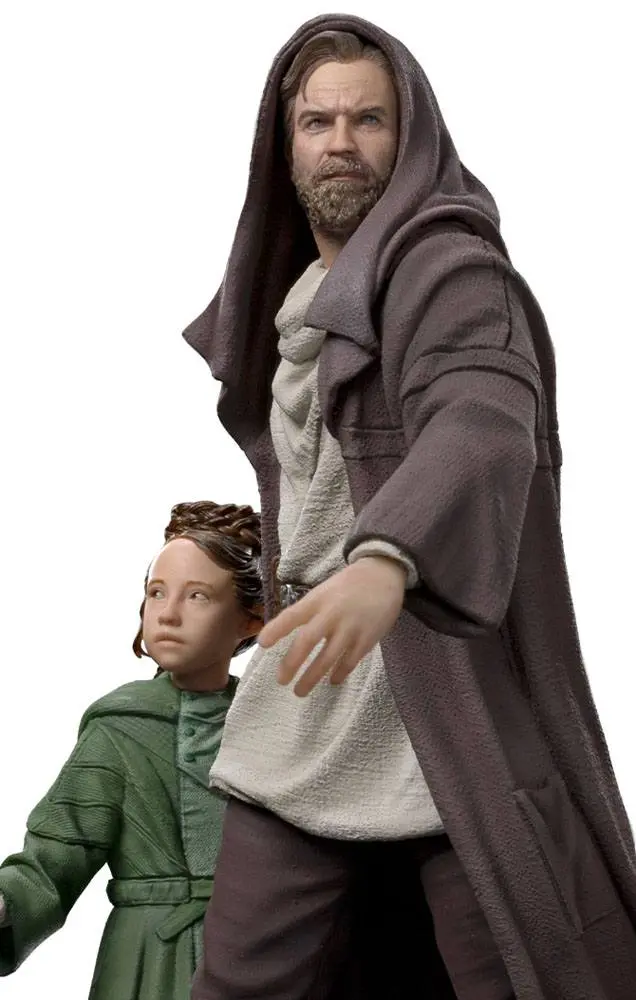 Star Wars: Obi-Wan Kenobi Deluxe Art Scale Kip 1/10 Obi-Wan & Young Leia 20 cm fotografija proizvoda