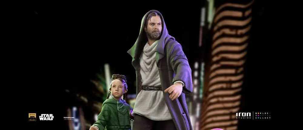 Star Wars: Obi-Wan Kenobi Deluxe Art Scale Kip 1/10 Obi-Wan & Young Leia 20 cm fotografija proizvoda