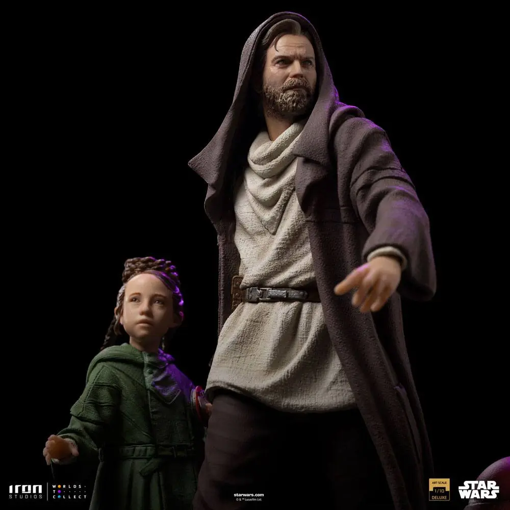 Star Wars: Obi-Wan Kenobi Deluxe Art Scale Kip 1/10 Obi-Wan & Young Leia 20 cm fotografija proizvoda