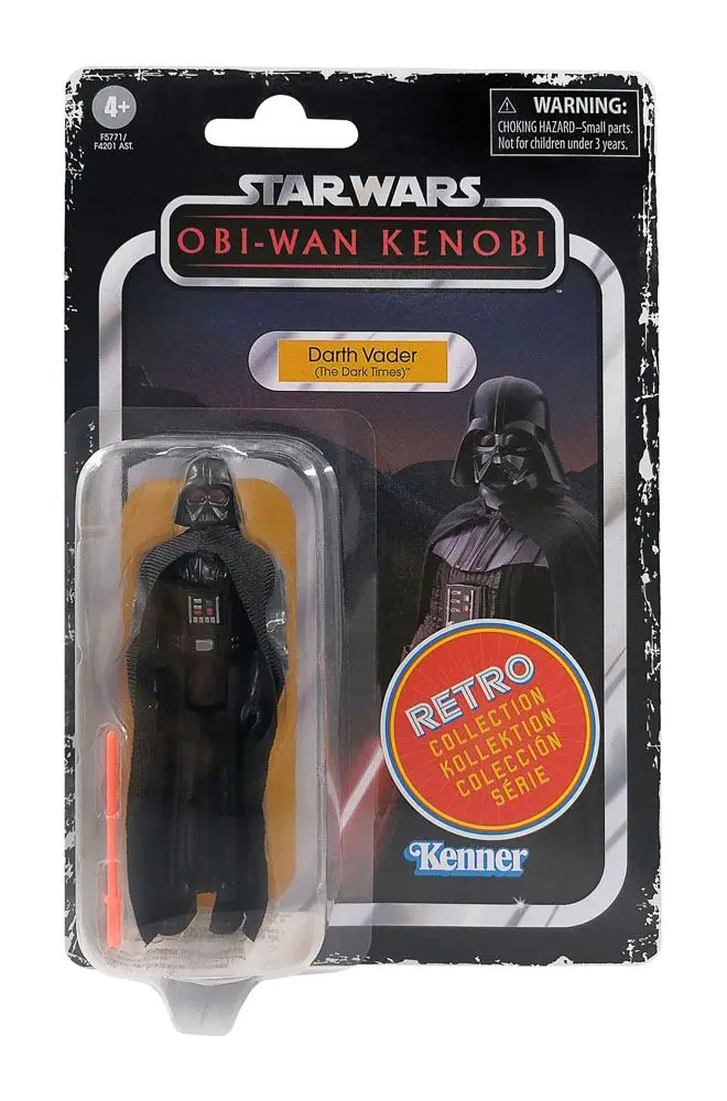 Star Wars: Obi-Wan Kenobi Retro Collection akcijska figura 2022 Darth Vader (The Dark Times) 10 cm fotografija proizvoda
