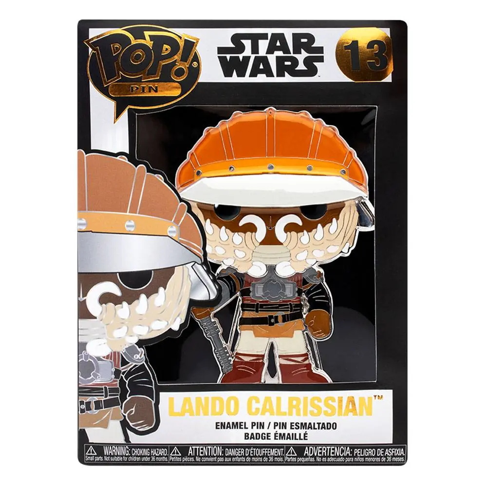 Star Wars POP! Emajlirani igličasti bedž Lando Calrissian 10 cm fotografija proizvoda