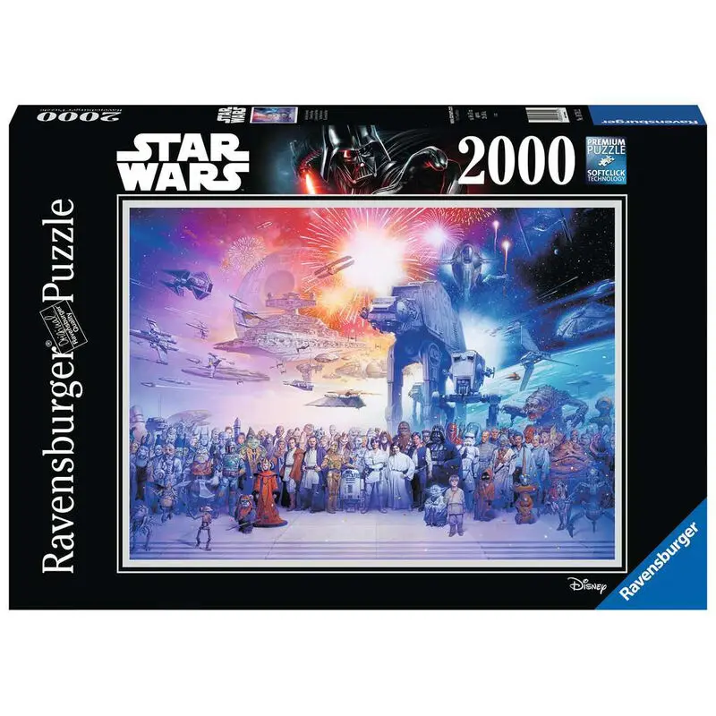 Star Wars Jigsaw Puzzle Star Wars Universe (2000 komada) fotografija proizvoda