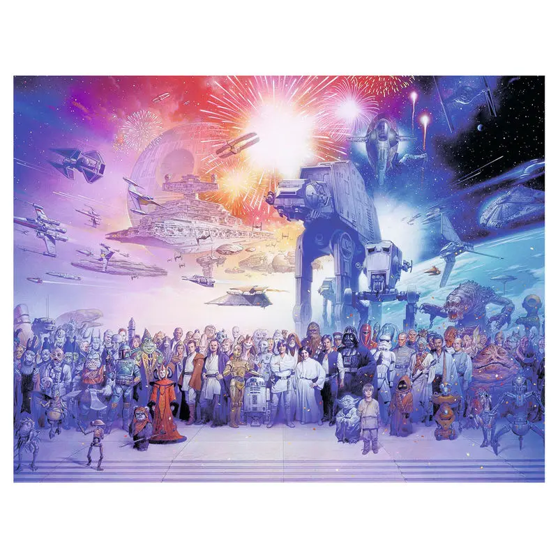 Star Wars Jigsaw Puzzle Star Wars Universe (2000 komada) fotografija proizvoda
