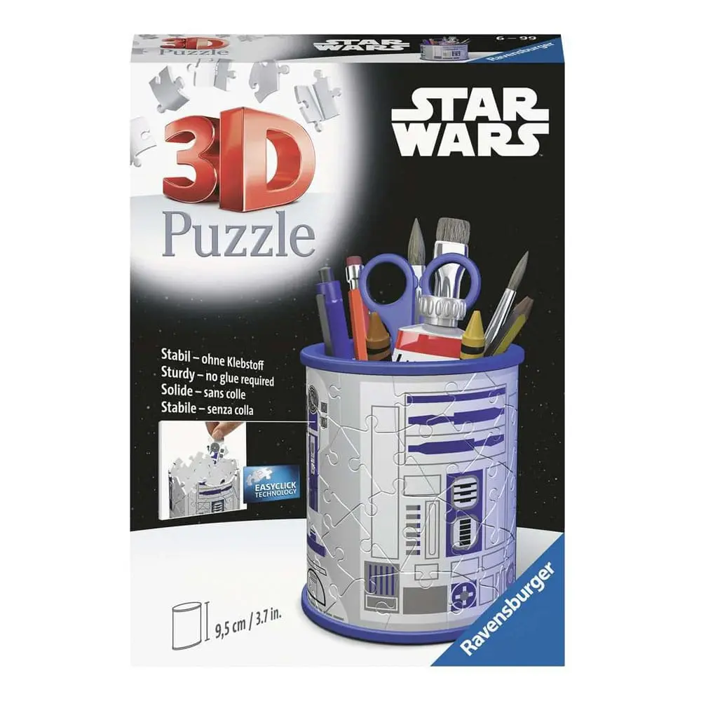 Star Wars 3D Puzzle Držač za olovke R2-D2 (57 dijelova) fotografija proizvoda