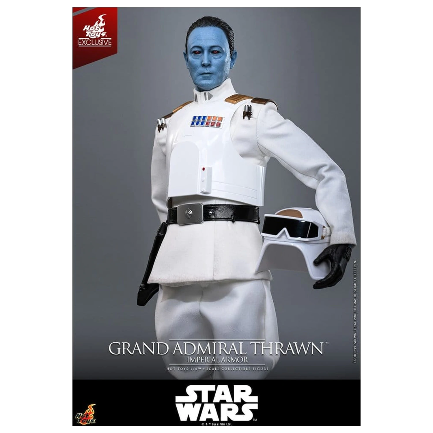 Star Wars: Rebels Television Remek-djelo Akcijska figura 1/6 Grand Admiral Thrawn (Imperial Armor) 32 cm fotografija proizvoda