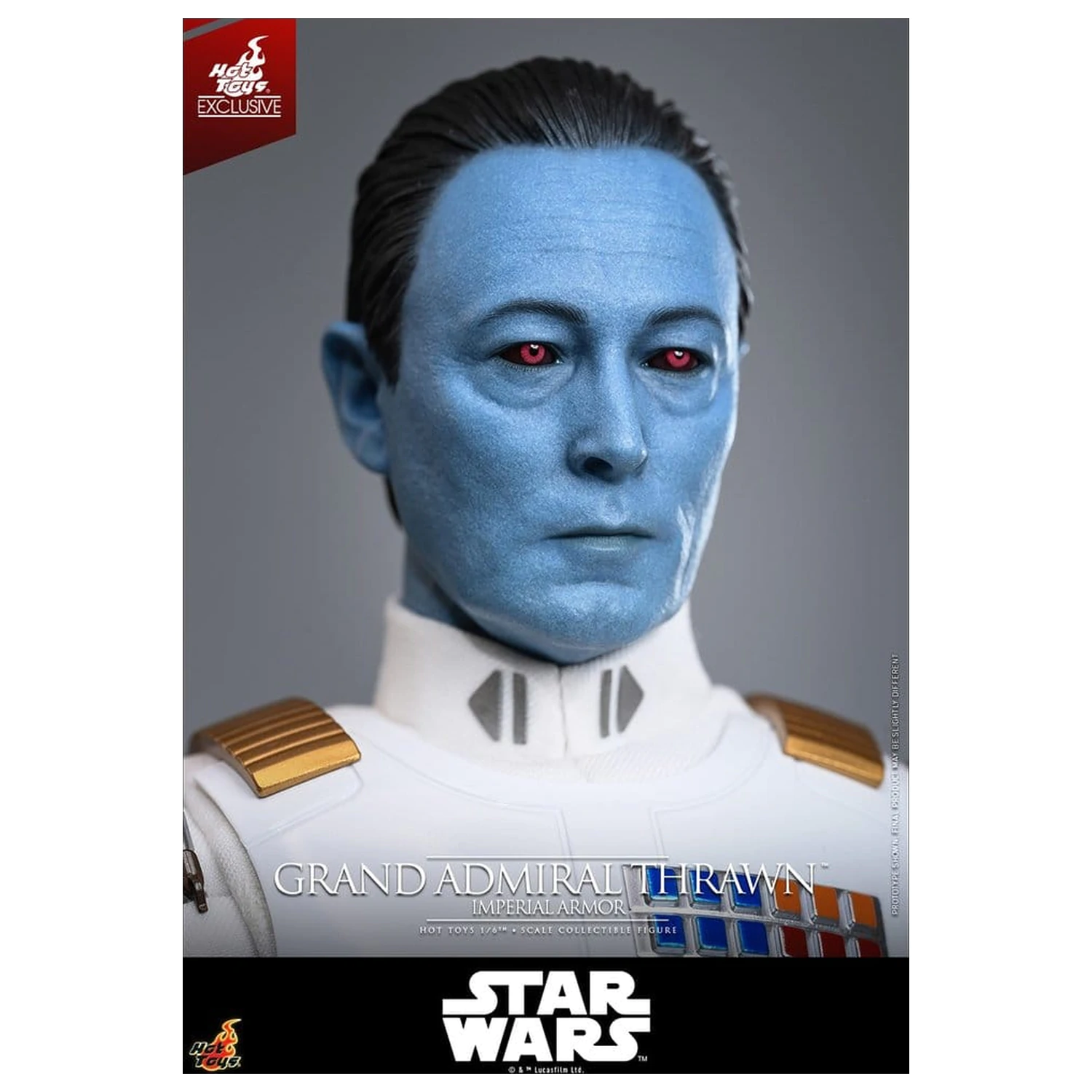 Star Wars: Rebels Television Remek-djelo Akcijska figura 1/6 Grand Admiral Thrawn (Imperial Armor) 32 cm fotografija proizvoda