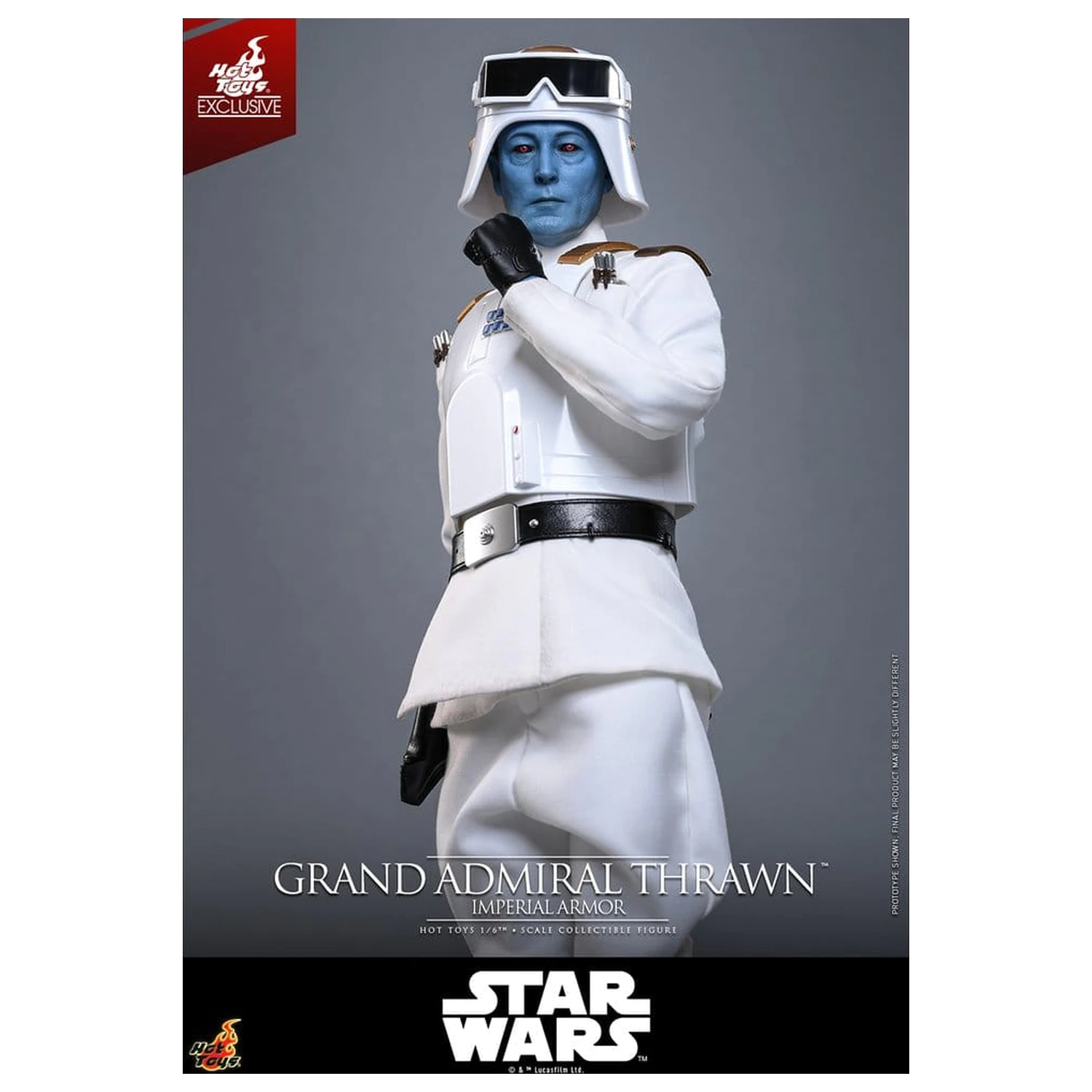 Star Wars: Rebels Television Remek-djelo Akcijska figura 1/6 Grand Admiral Thrawn (Imperial Armor) 32 cm fotografija proizvoda