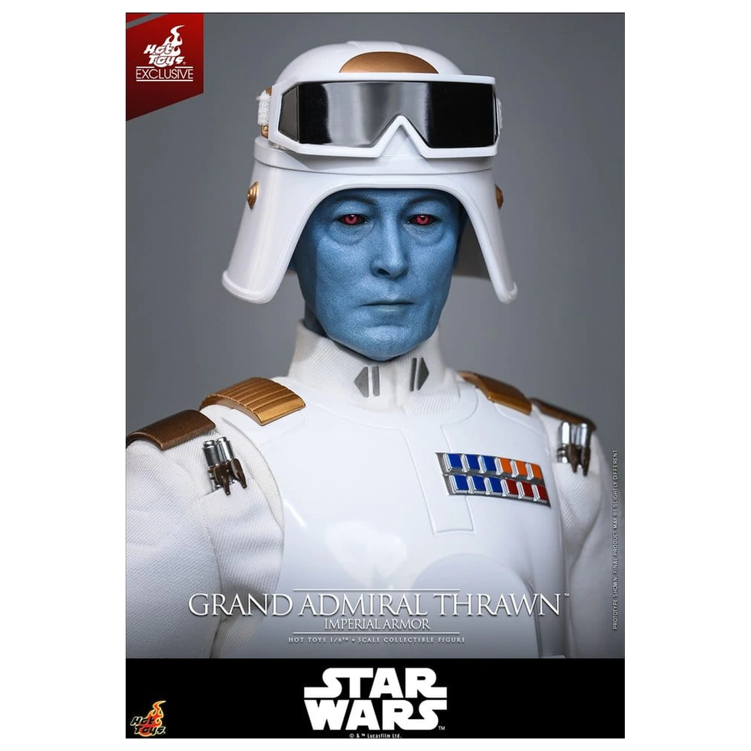 Star Wars: Rebels Television Remek-djelo Akcijska figura 1/6 Grand Admiral Thrawn (Imperial Armor) 32 cm fotografija proizvoda