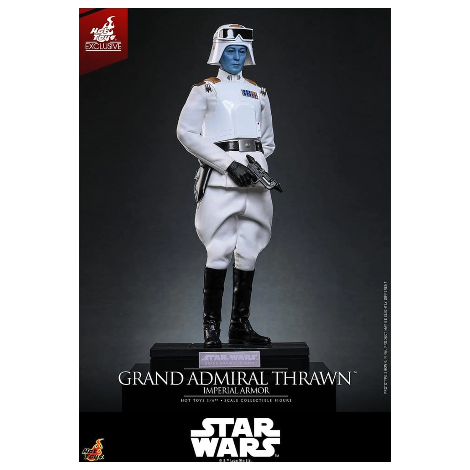 Star Wars: Rebels Television Remek-djelo Akcijska figura 1/6 Grand Admiral Thrawn (Imperial Armor) 32 cm fotografija proizvoda
