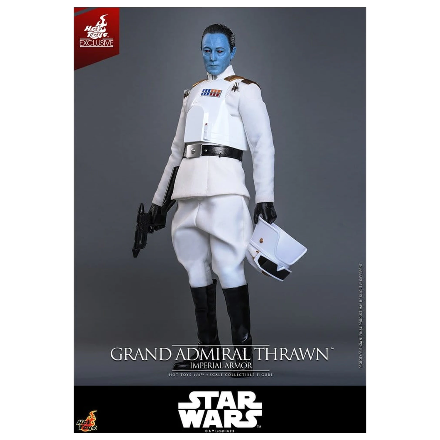 Star Wars: Rebels Television Remek-djelo Akcijska figura 1/6 Grand Admiral Thrawn (Imperial Armor) 32 cm fotografija proizvoda