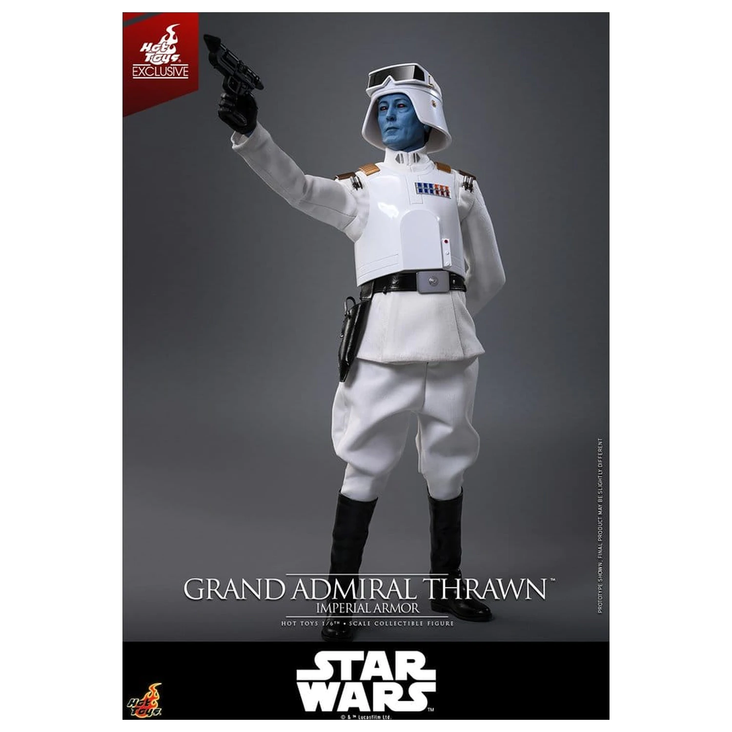 Star Wars: Rebels Television Remek-djelo Akcijska figura 1/6 Grand Admiral Thrawn (Imperial Armor) 32 cm fotografija proizvoda