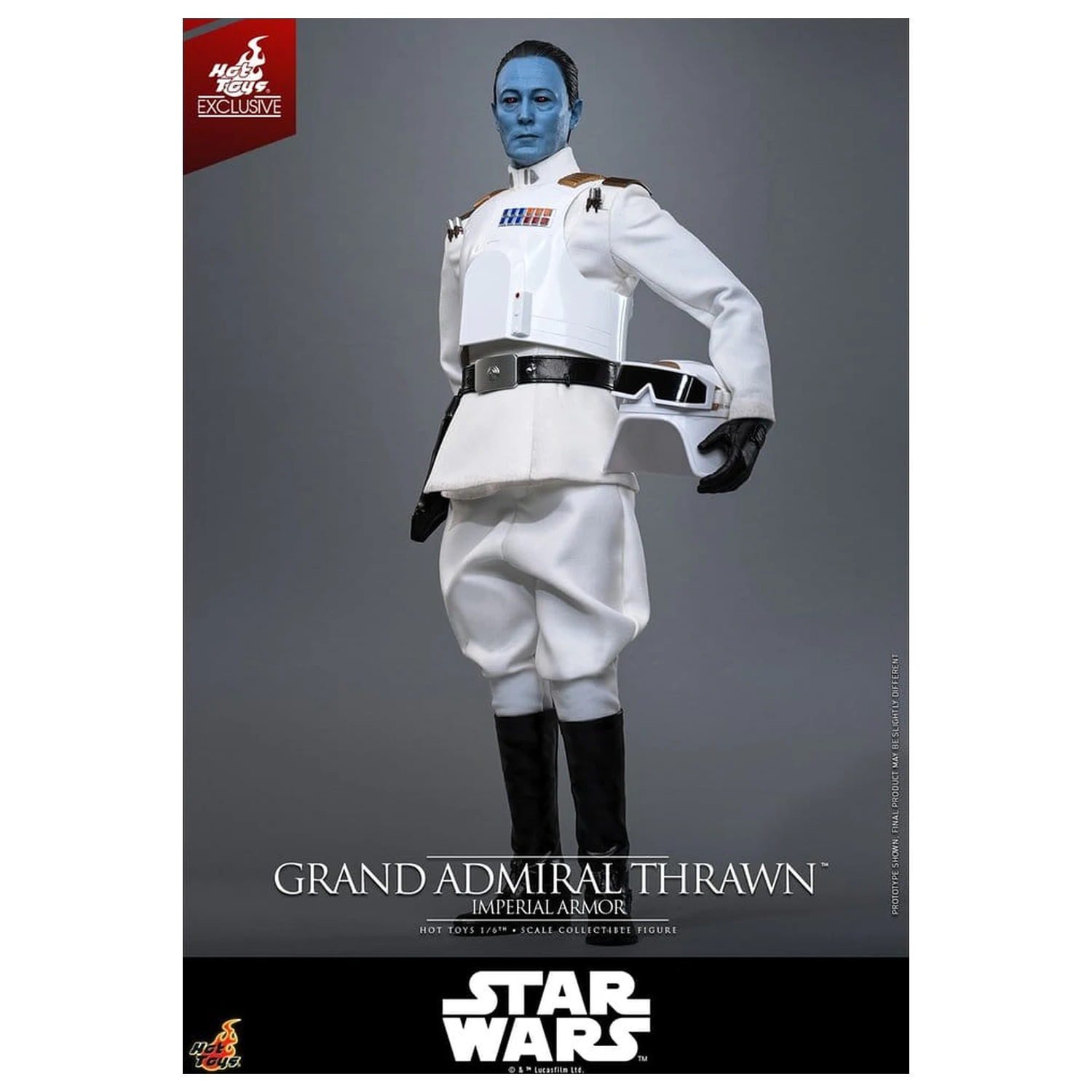 Star Wars: Rebels Television Remek-djelo Akcijska figura 1/6 Grand Admiral Thrawn (Imperial Armor) 32 cm fotografija proizvoda