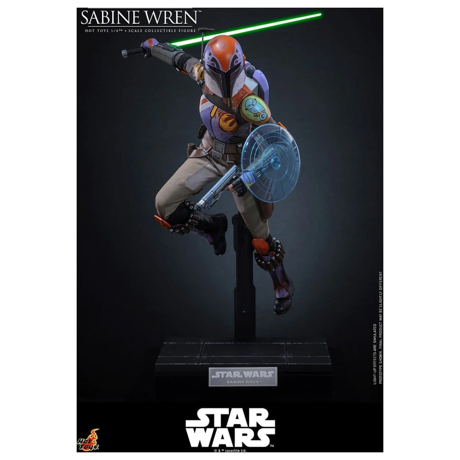 Star Wars: Rebels Television Masterpiece figura 1/6 Sabine Wren 29 cm fotografija proizvoda