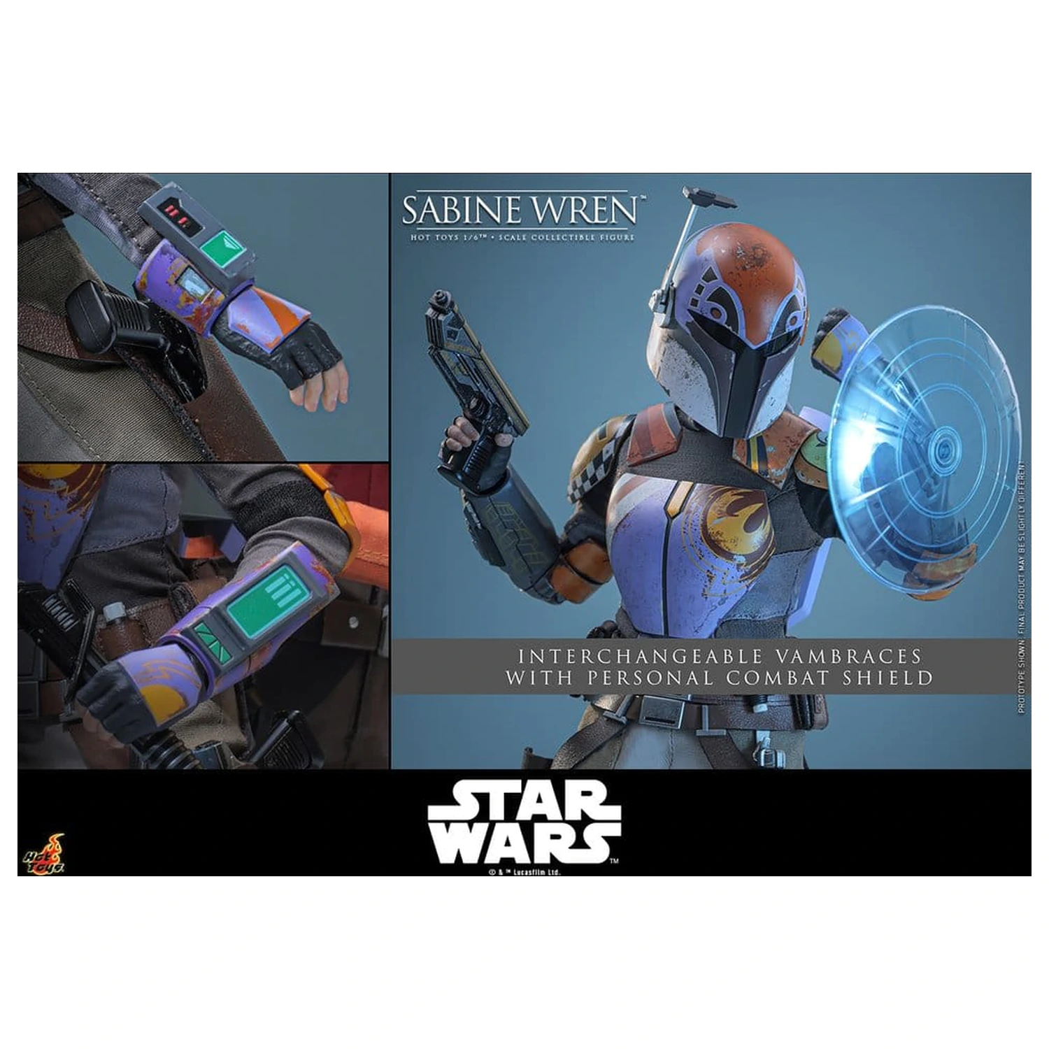 Star Wars: Rebels Television Masterpiece figura 1/6 Sabine Wren 29 cm fotografija proizvoda