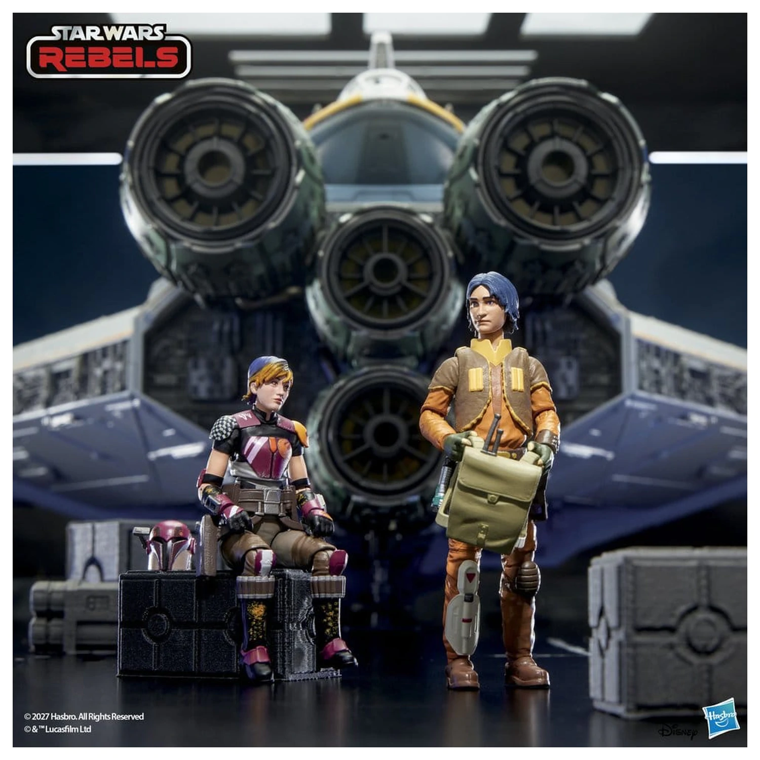 Star Wars Rebels Vintage Collection komplet akcijskih figura Lothal Rebels Set 10 cm fotografija proizvoda