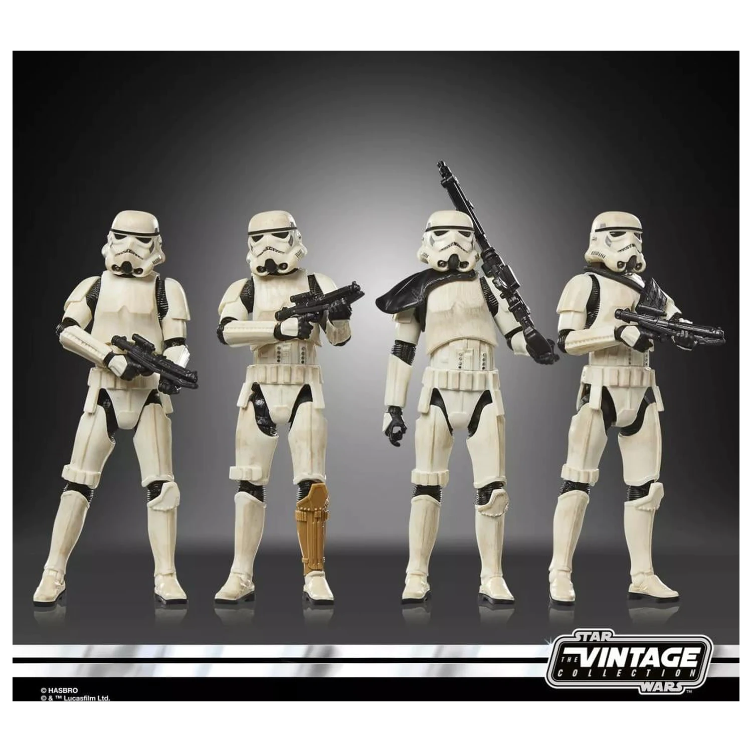 Star Wars Remnant Stormtrooper Multipack od 4 figure Vintage Coll. 10 cm fotografija proizvoda