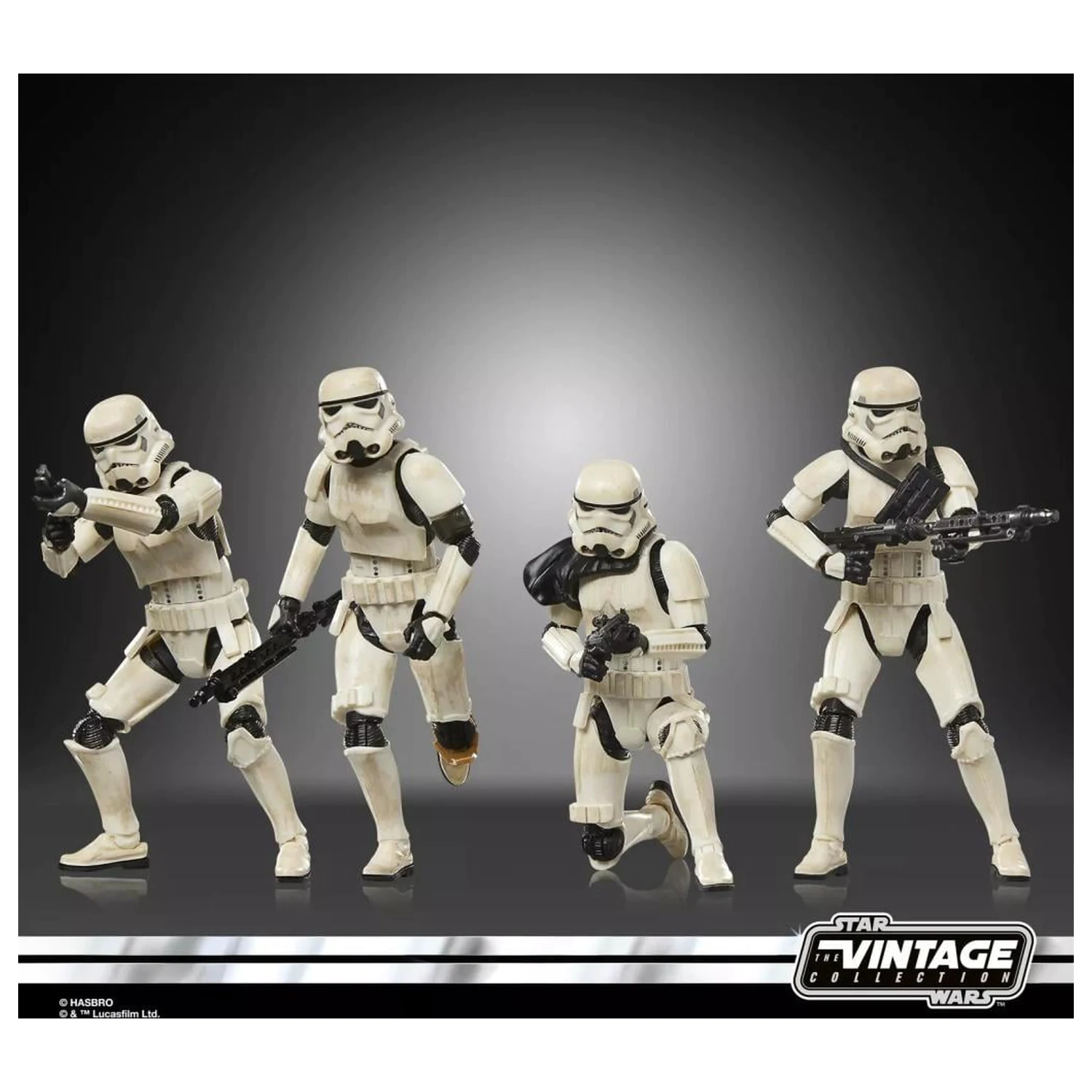 Star Wars Remnant Stormtrooper Multipack od 4 figure Vintage Coll. 10 cm fotografija proizvoda