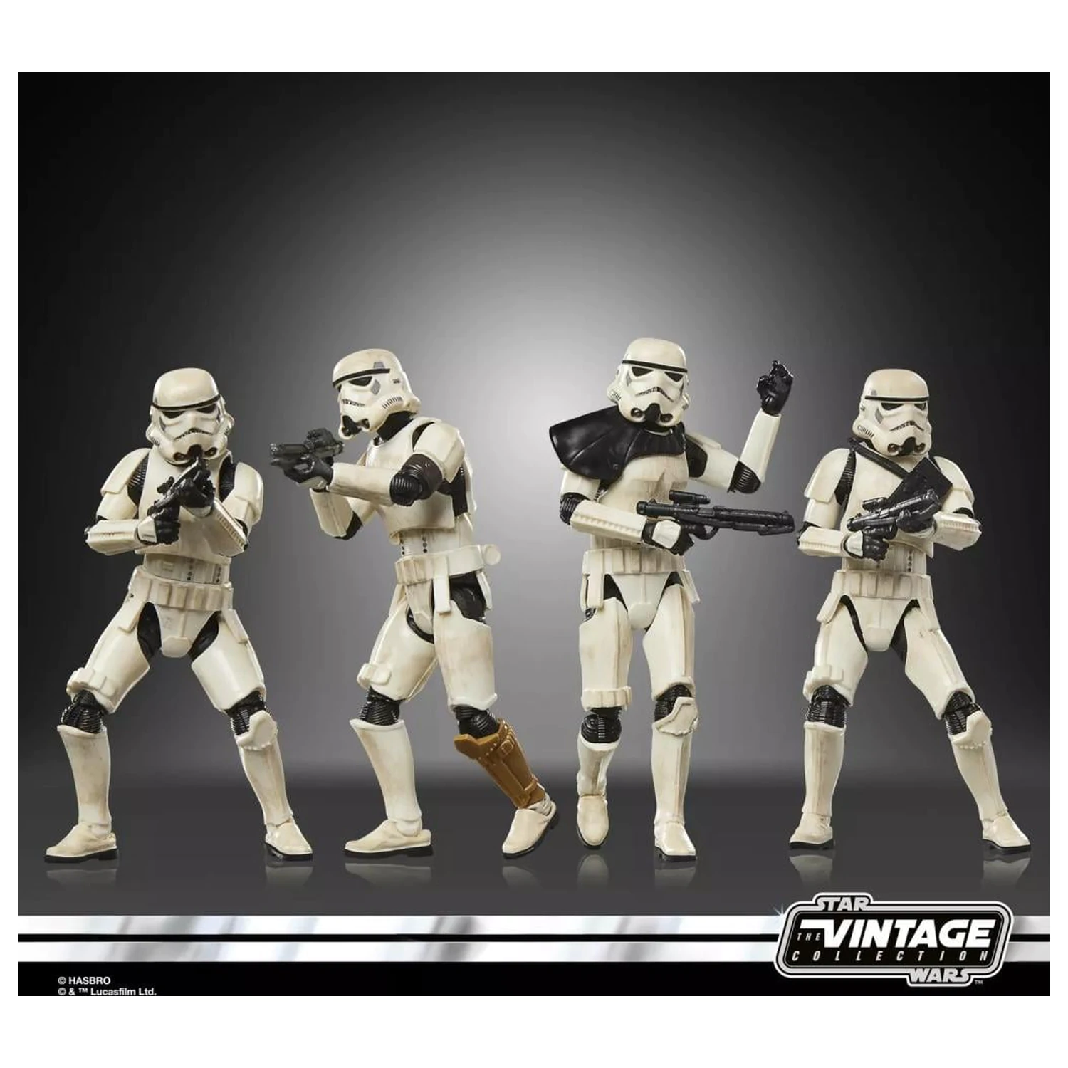Star Wars Remnant Stormtrooper Multipack od 4 figure Vintage Coll. 10 cm fotografija proizvoda