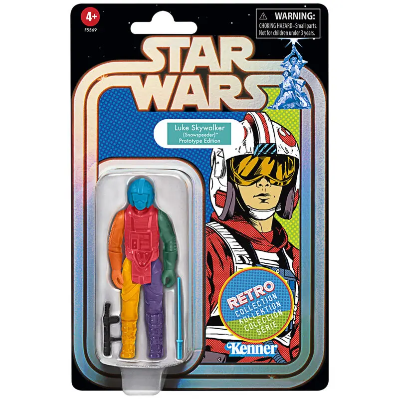 Star Wars Retro Collection akcijska figura 2022 Luke Skywalker (Snowspeeder) Prototype Edition 10 cm fotografija proizvoda