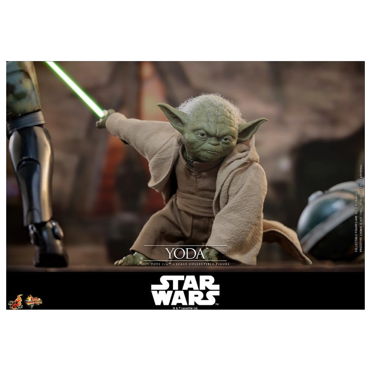 Star Wars: Revenge of the Sith Movie Masterpiece akcijska figura 1/6 Yoda 14 cm fotografija proizvoda