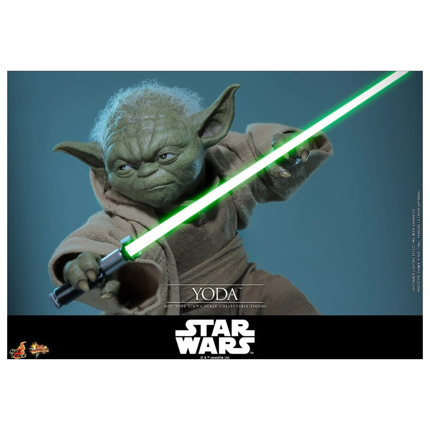 Star Wars: Revenge of the Sith Movie Masterpiece akcijska figura 1/6 Yoda 14 cm fotografija proizvoda