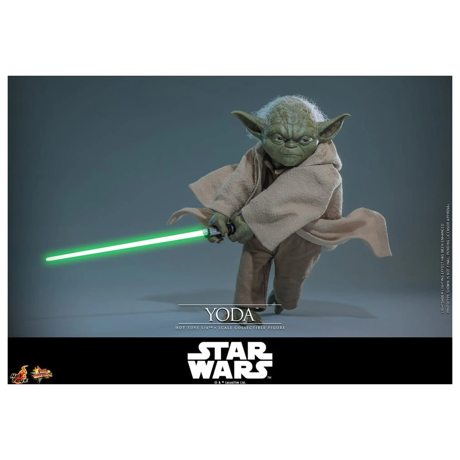 Star Wars: Revenge of the Sith Movie Masterpiece akcijska figura 1/6 Yoda 14 cm fotografija proizvoda